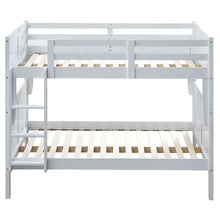 Lincoln Double Rubberwood Bunk Bed with Trundle